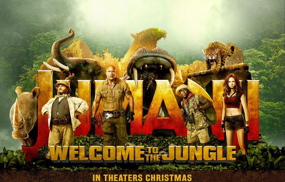 Jumanji: Welcome to the Jungle in theaters soon